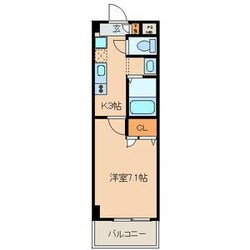 黒川駅 徒歩18分 4階の物件間取画像